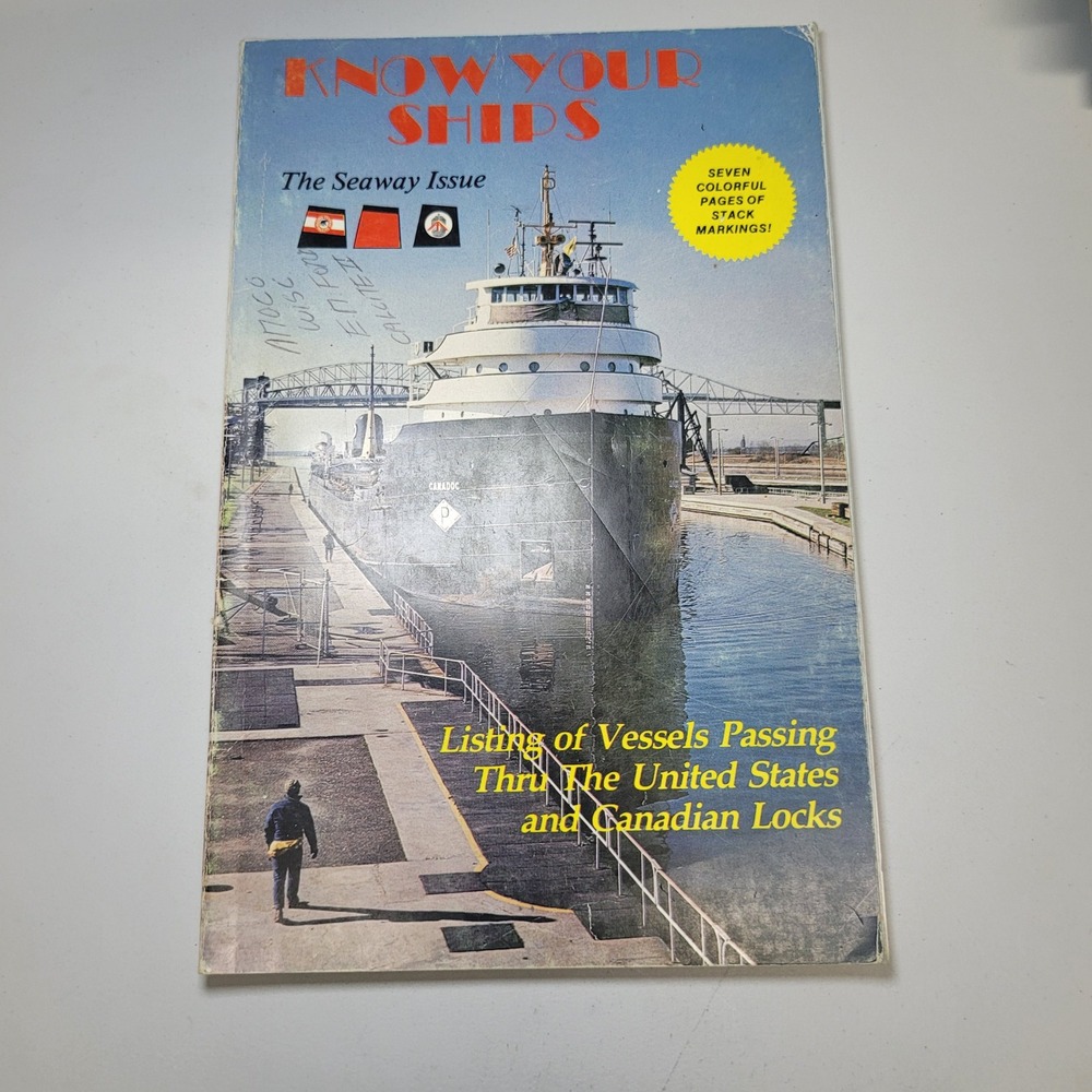 Know Your Ships 1983 Seaway Issue Great Lakes Vessels‎ Guide